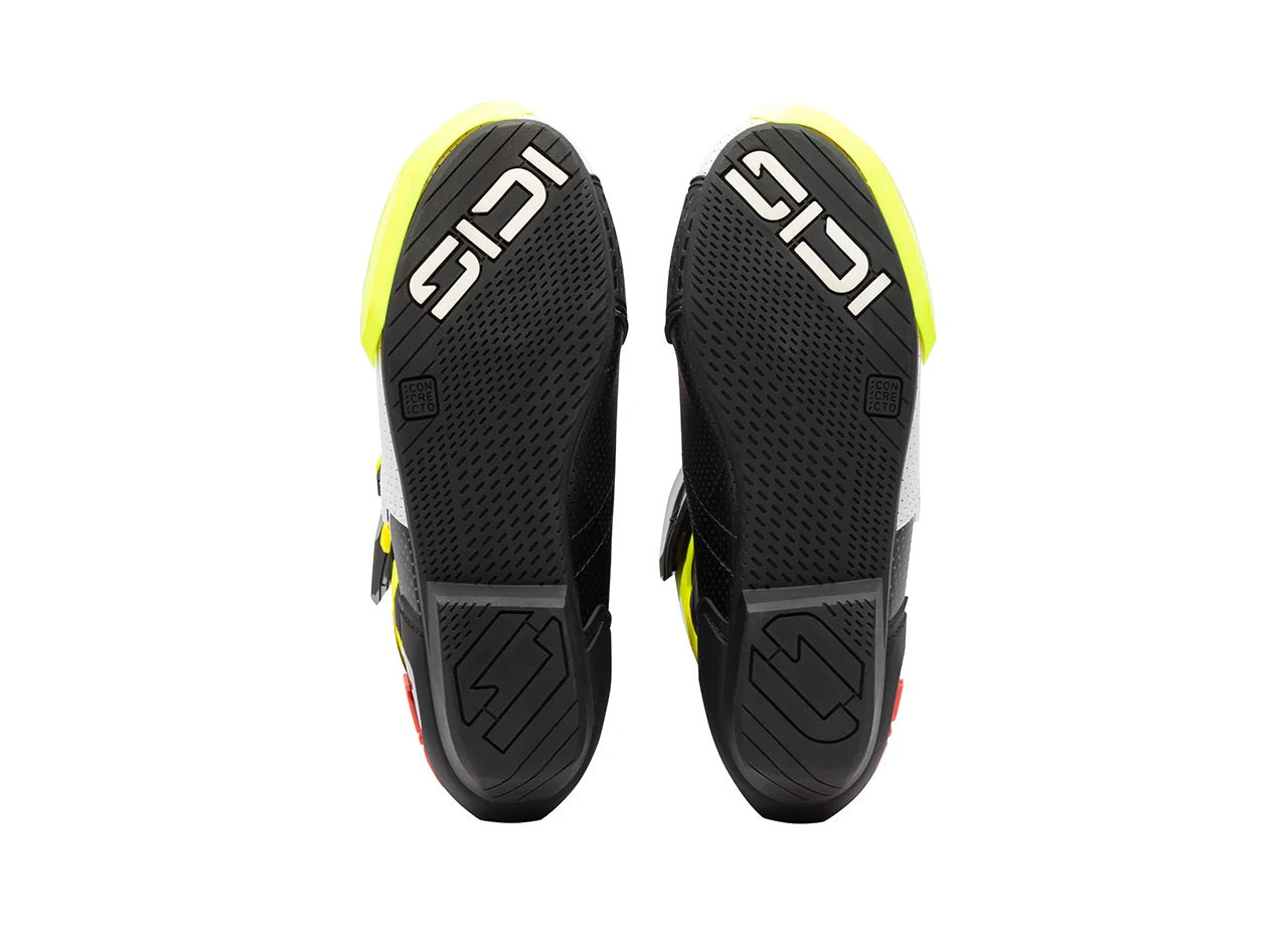 Sidi MAG 2 Air motociklističke čizme Fluo Žuta / Koraljna Crvena - 390 