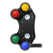 Lenkerschalter Superbike links JetPrime Aprilia RSV4 (21-26) JP SPS 049M – für MoTeC-Dashboard