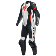 Dainese Grobnik Lady Kombinezon Kožno odijelo – Perforirani trkaći odijelo | Žene | Bijela/Crvena 