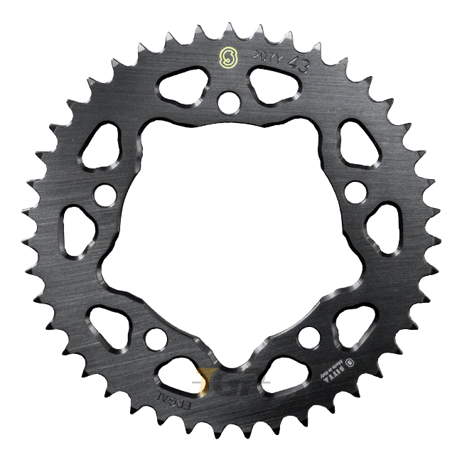 Sitta aluminijski lančanik BMW S1000RR K67 (19-26) (207Y) – 37-47 zuba, 525 razmak 