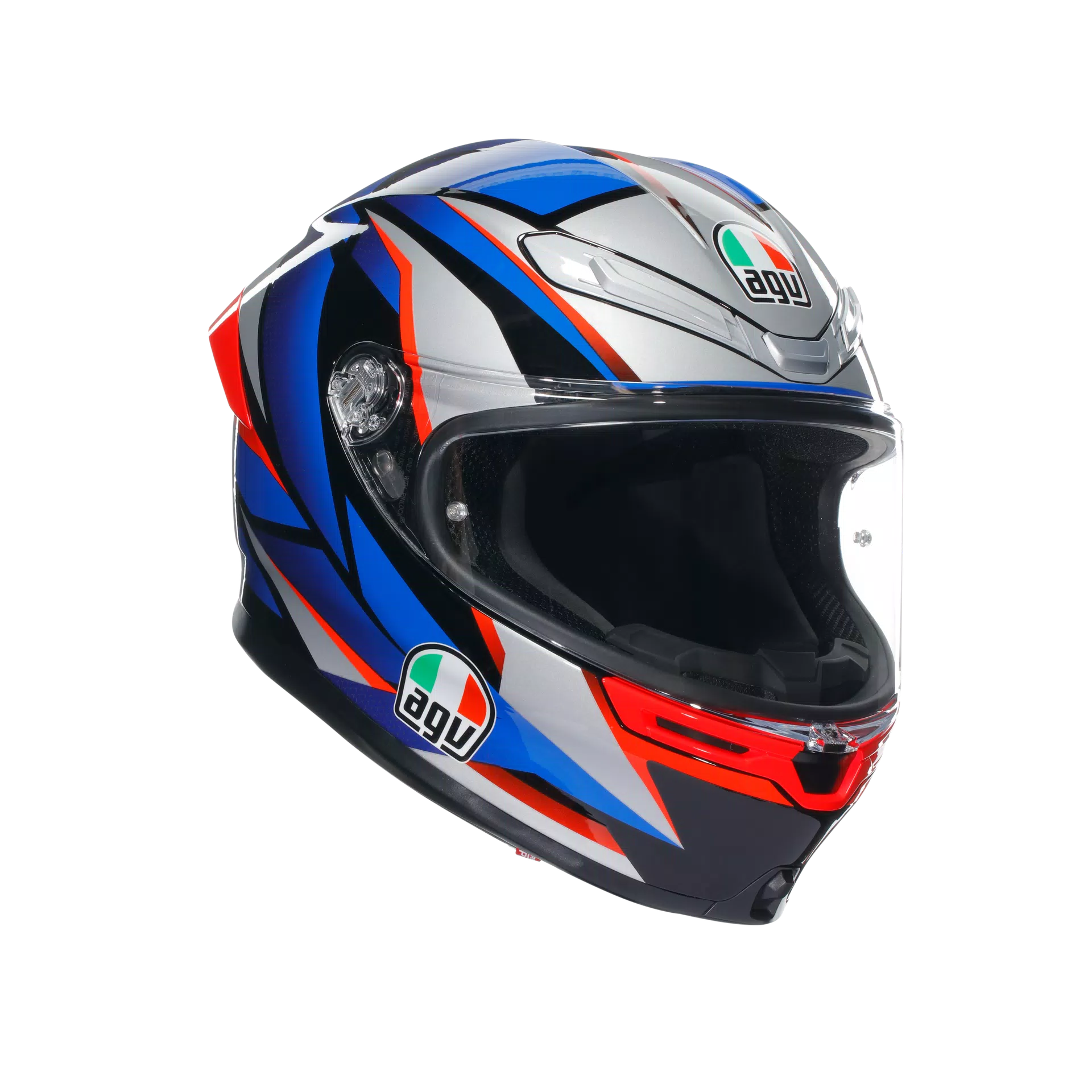 AGV K6 S kaciga Slashcut Crna/Plava/Crvena | 2118395001015 
