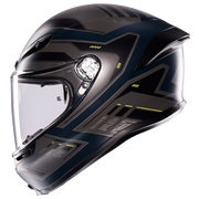 AGV K6 S kaciga Enhance Matt Siva/Žuta Fluo | 2118395001022 