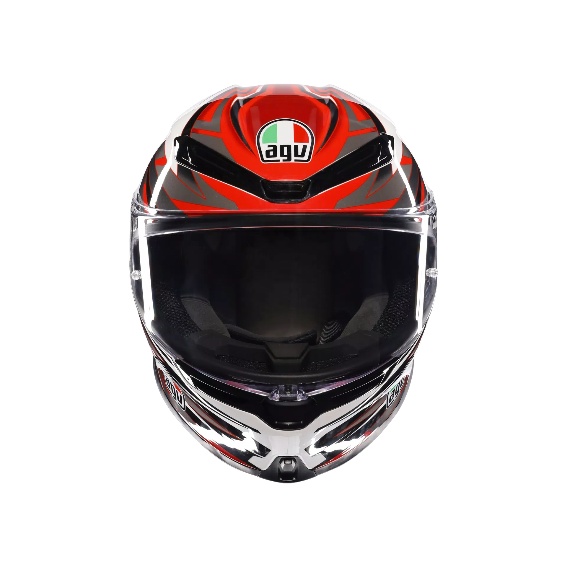 AGV K6 S kaciga Reeval bijela/crvena/siva | 2118395001023 