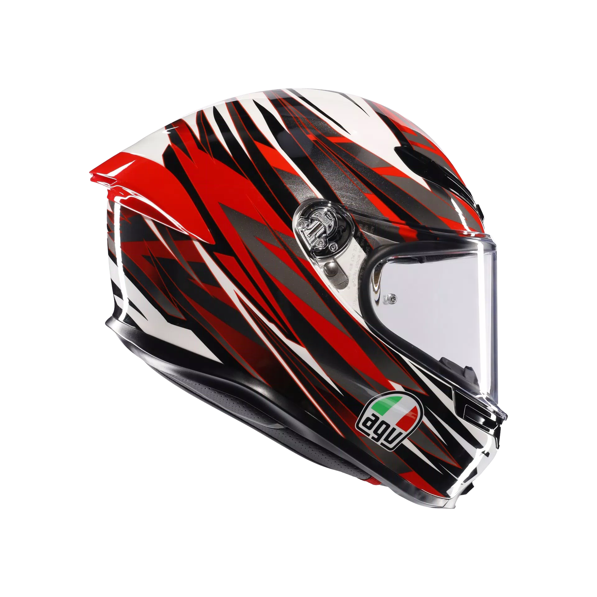 AGV K6 S kaciga Reeval bijela/crvena/siva | 2118395001023 