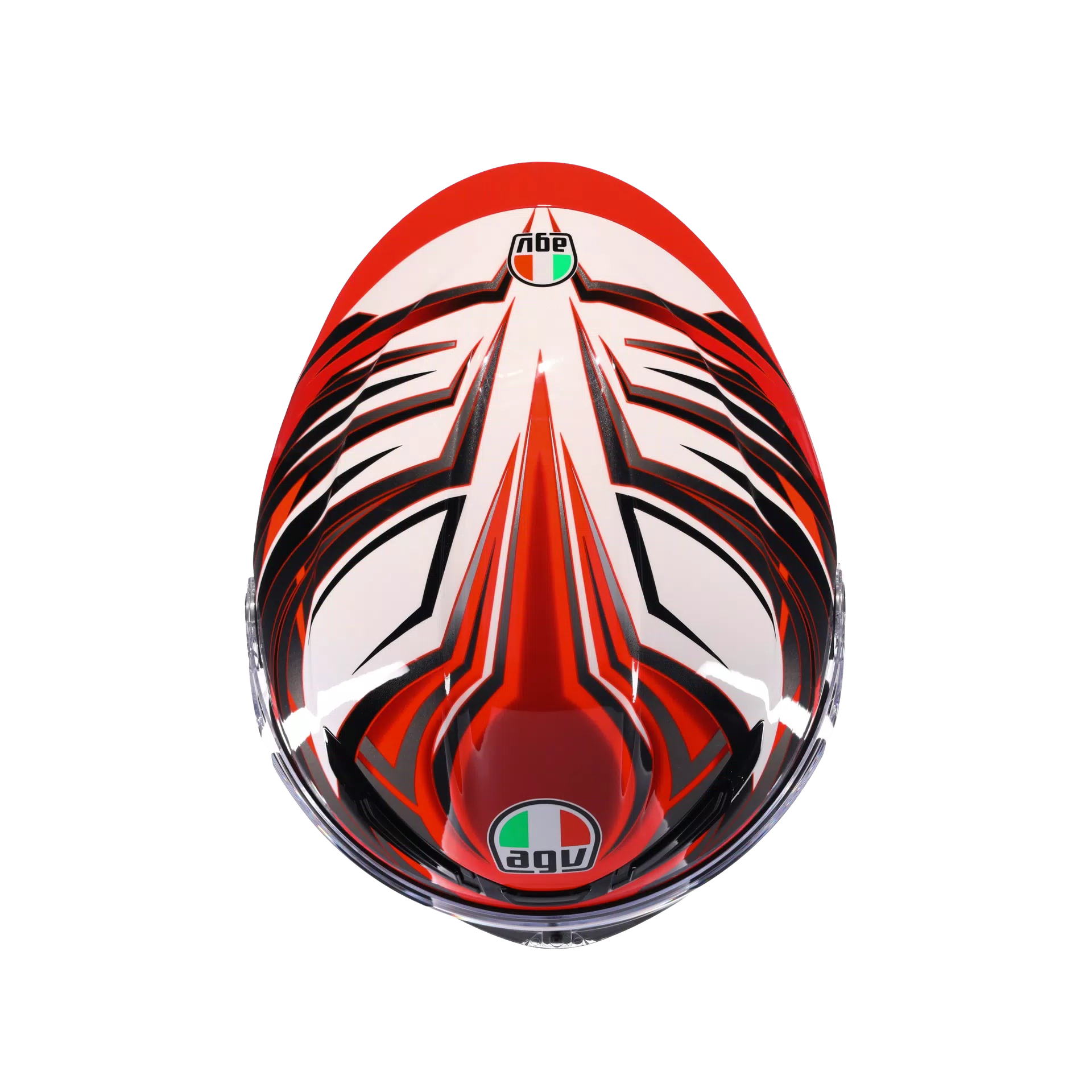AGV K6 S kaciga Reeval bijela/crvena/siva | 2118395001023 