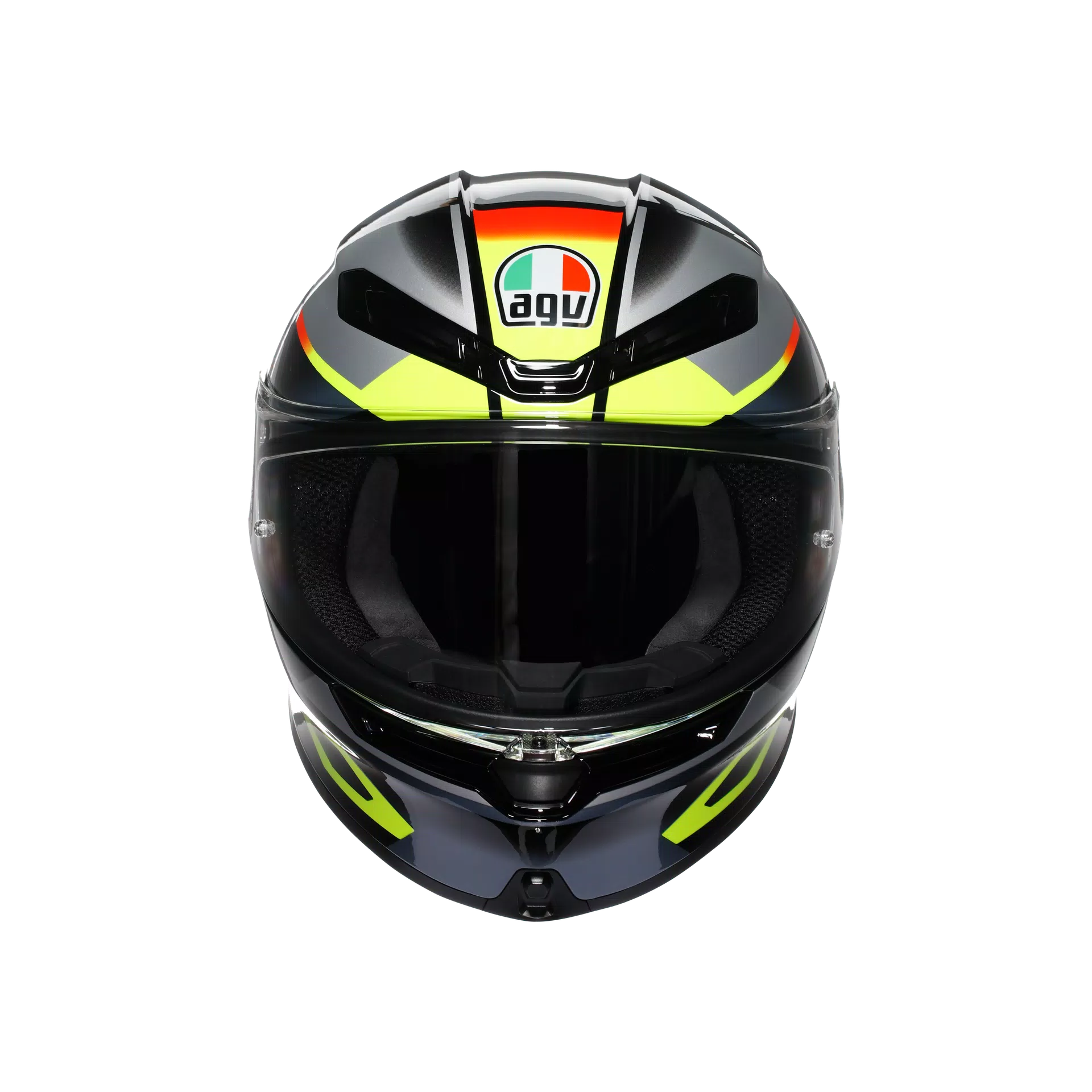 AGV K6 S kaciga Erazer Crna/Crvena/Žuta Fluo | 2118395001026 