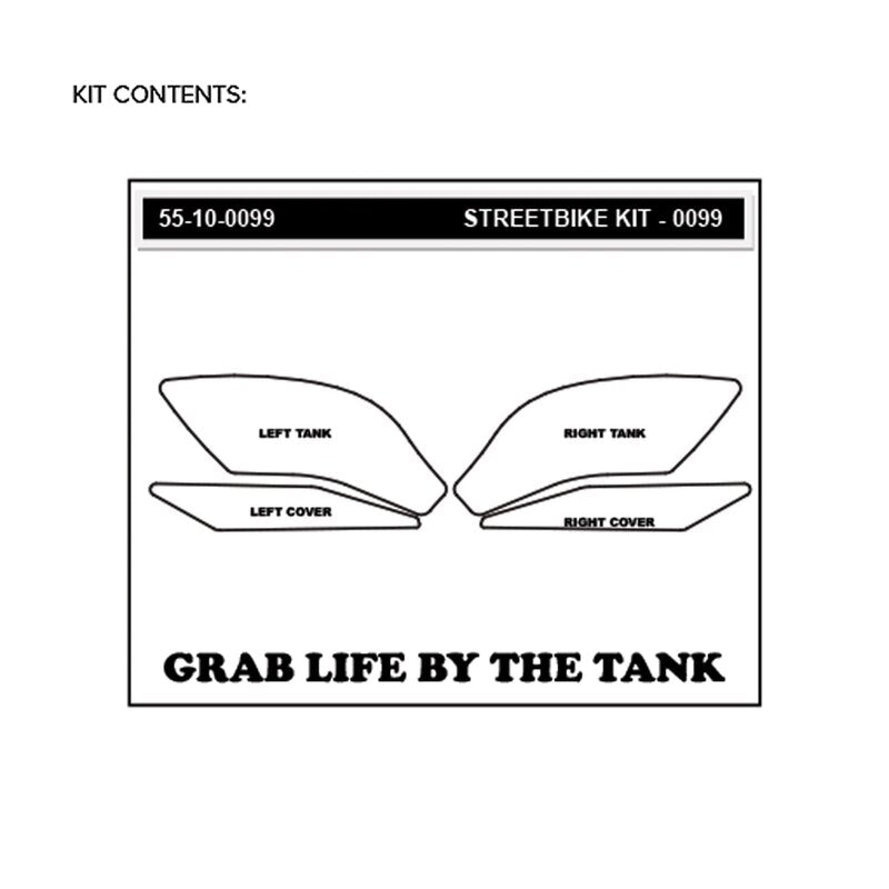 Stompgrip Vulcano Traction Pads Yamaha YZF-R1/M RN32/RN49/RN65 (15-26) 55-10-0099 