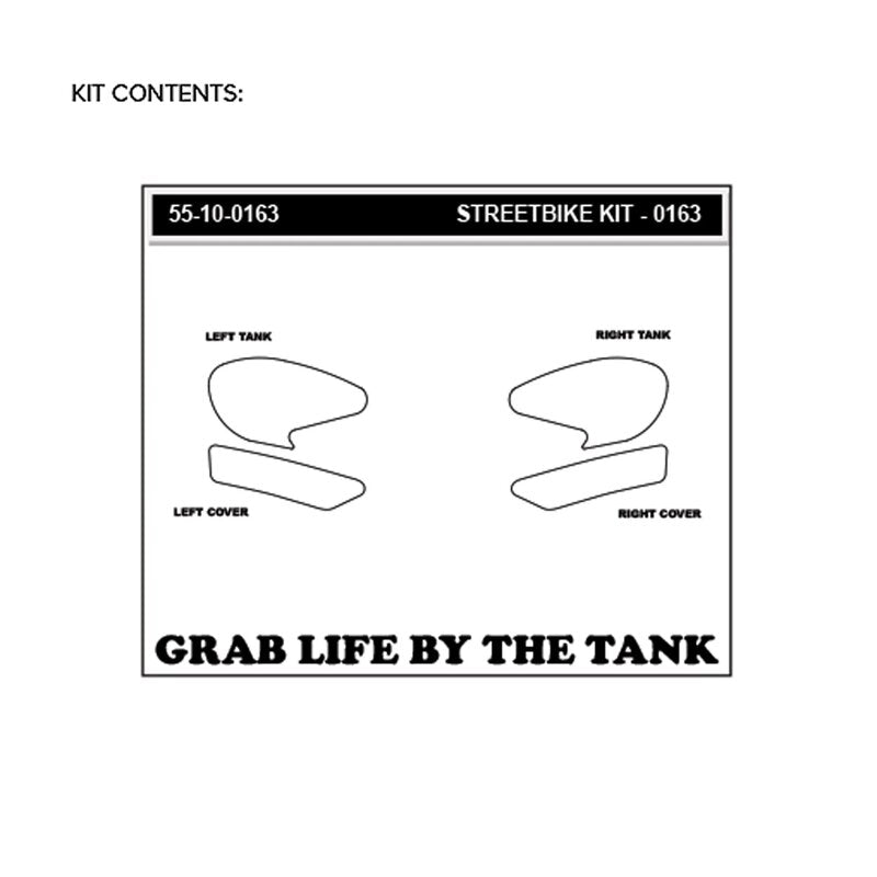 Stompgrip Vulcano Traction Pads Yamaha YZF-R3 (19-26) 55-10-0163 