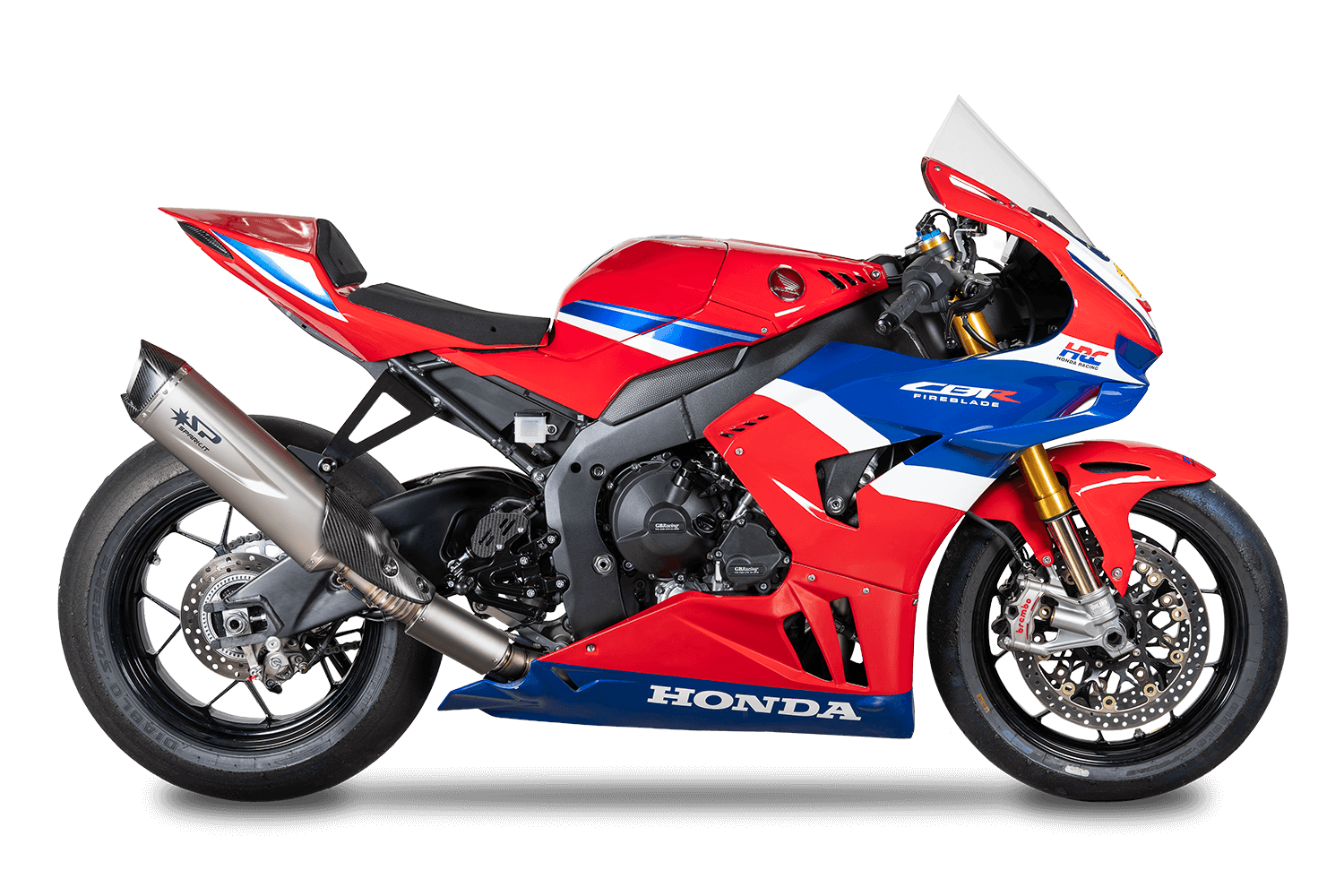 Spark ispušni sustav kompletna jedinica Force Evo s prednjim prigušivačem Titanium Honda CBR 1000 RR-R SC82 (24-26) GHO8849T 