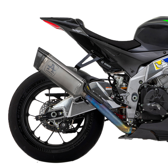 Arrow Slip-On Kit Pista Titanium Aprilia RSV4 1100 Factory (19-20) 71001PT 