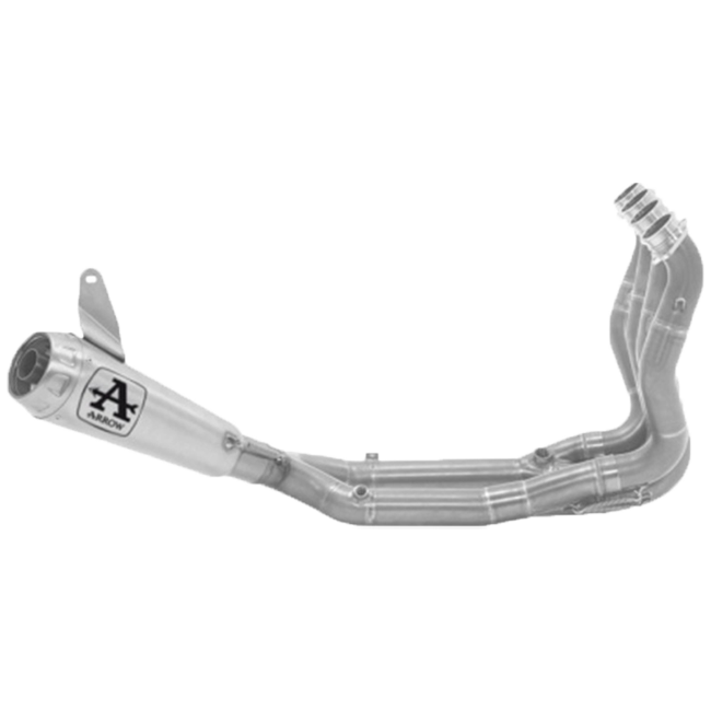 Arrow kompletni sustav Pro-Race Low od nehrđajućeg čelika za BMW S1000RR K67 (19-26) 71204CP 
