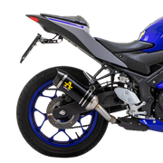 Arrow Slip-On Thunder Aluminij Crni Yamaha YZF-R3 (21-26) 71831AKN 