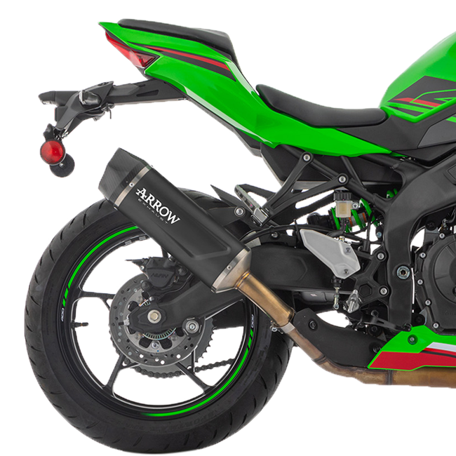 Arrow Slip-On Indy Race Aluminij Tamni Kawasaki ZX-4RR (23-26) 71963AKN 