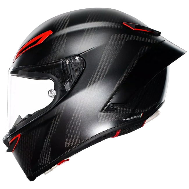 AGV Pista GP RR kaciga Intrepido Carbon Matt Crna/Crvena 2118356002019 