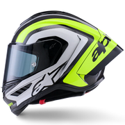 Alpinestars Supertech R10 kaciga Arius Žuta Fluo Sjaj 8203926-1699 