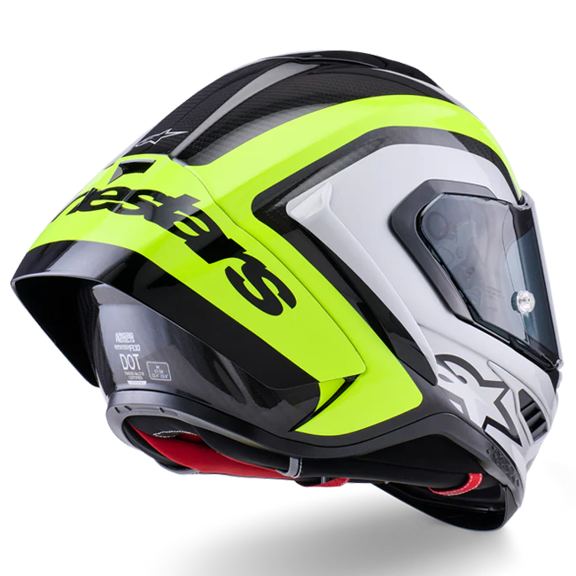 Alpinestars Supertech R10 kaciga Arius Žuta Fluo Sjaj 8203926-1699 