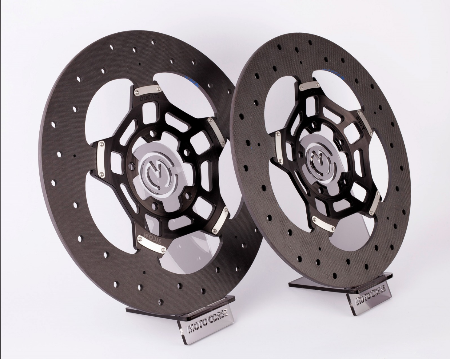 SICOM karbonsko-keramičke kočione diskove T-Drive SSP 330x6mm kit za Ducati Panigale V4/S/R (25-26) 