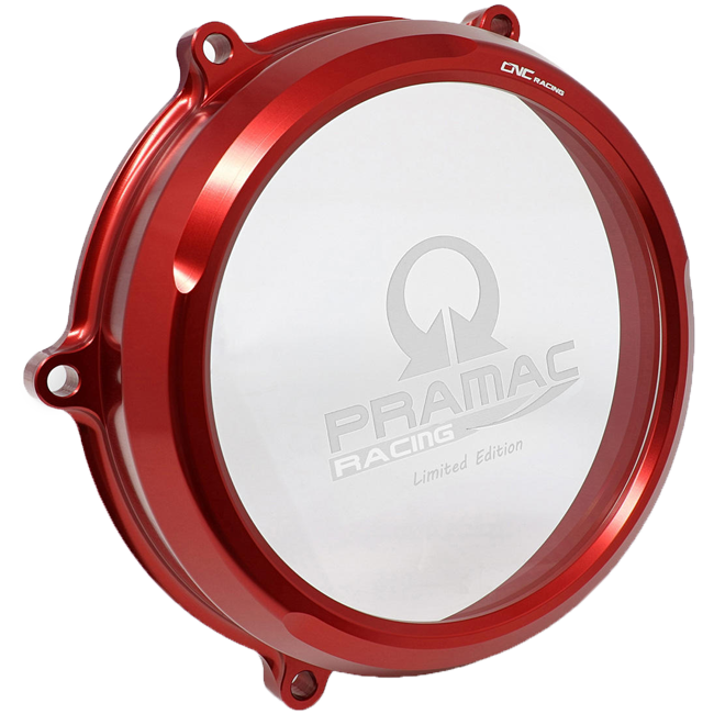 Prozirni poklopac spojke Pramac Racing Limited Edition CNC Racing Ducati Panigale V4/S (25-26) CA210PR 