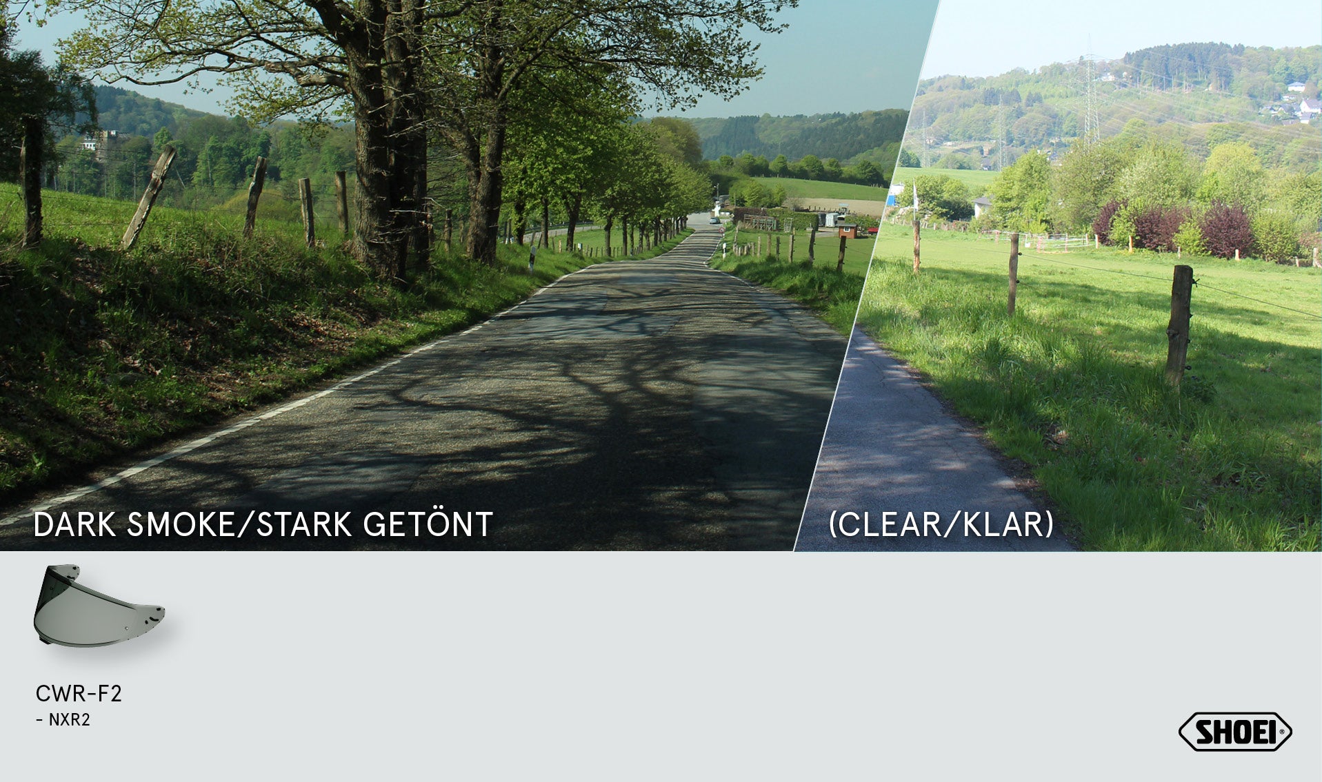 Shoei Vizir X-SPR PRO (CWR-F2PN) snažno podešen 