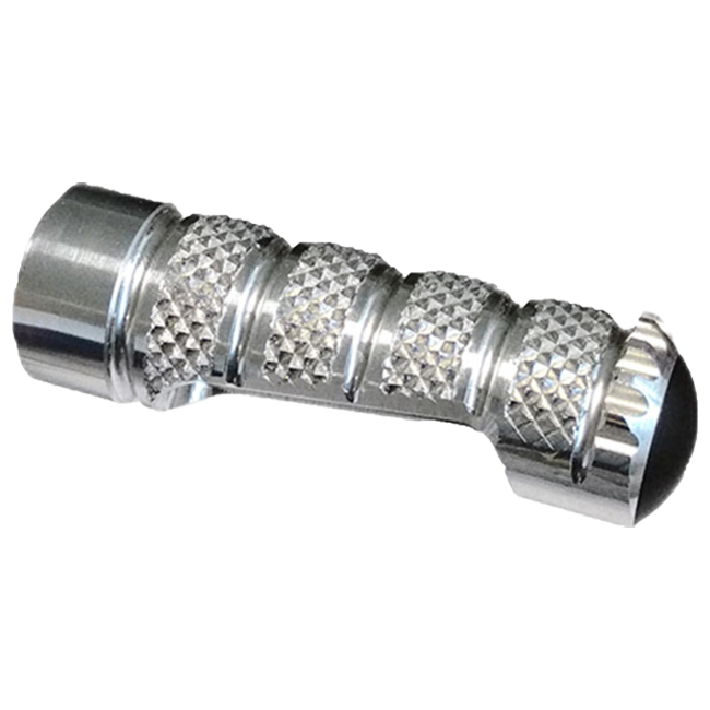 LighTech zamjenska noga fiksna 70,5 mm – Srebrna/Crna | RFTR245–248 