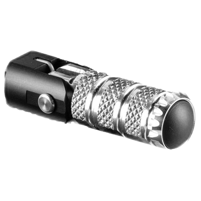 LighTech zamjenska sklopiva noga 76,5 mm – Srebrna/Crna | RFTR249-252 