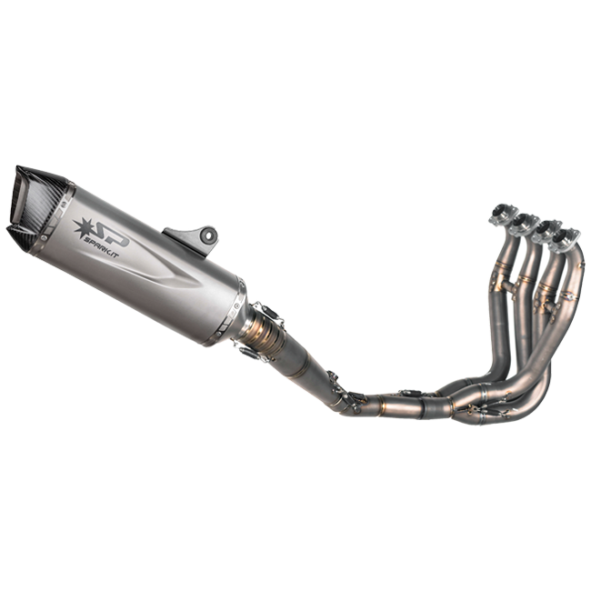 Spark ispušni sustav kompletna jedinica Titanium Kawasaki ZX-6R/RR/636 (09-26) GKA8829T 