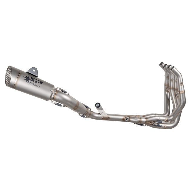 Spark Exhaust Krümmer Racing 4-2-1 Collector Titanium Kawasaki ZX-4 RR (23-26) GKA8851