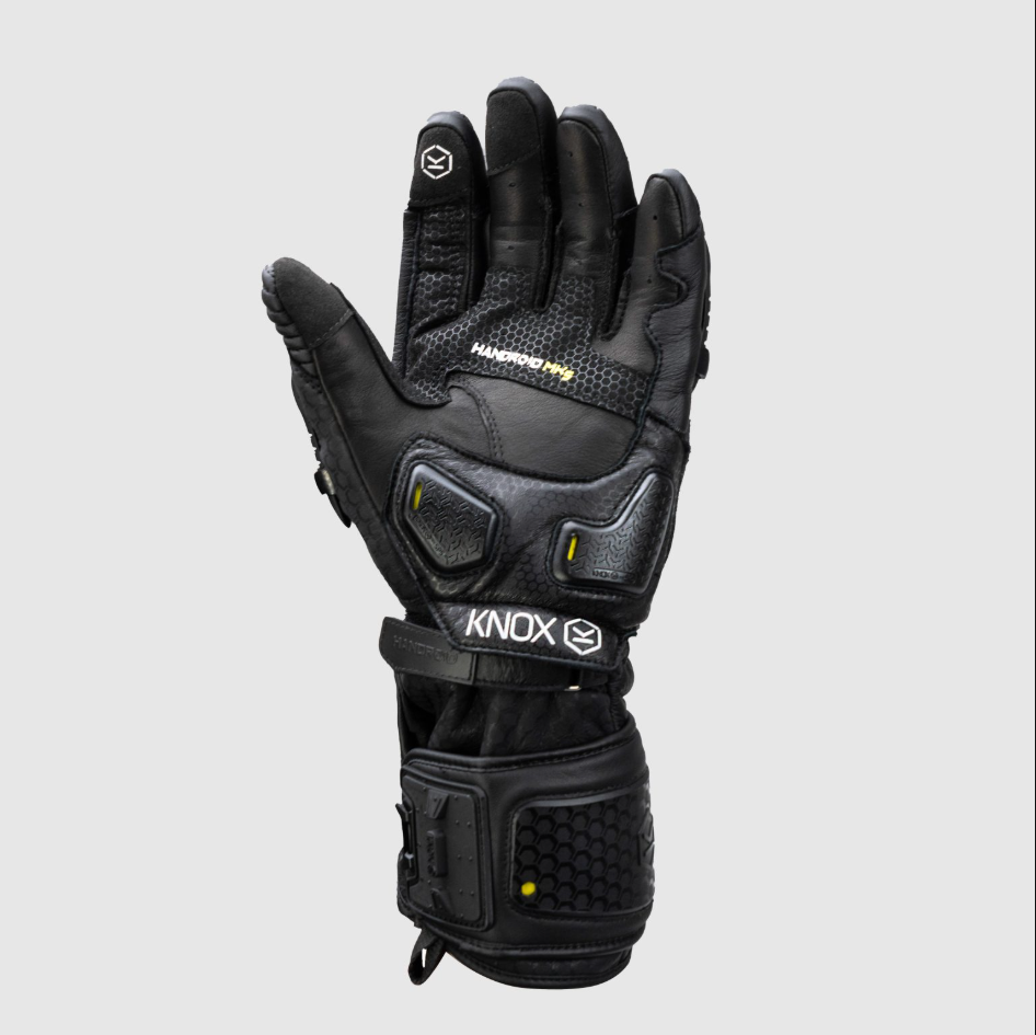 Knox Handroid MK5 Racing kožne rukavice | Muškarci | Crno | 11769404100 