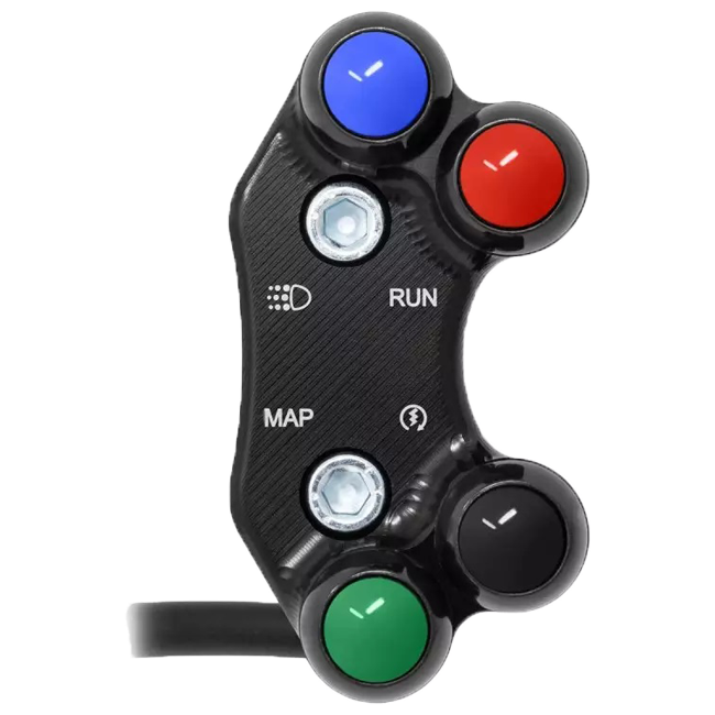 Desni prekidač upravljača JetPrime Aprilia RSV4/RR/1100 Factory (21-26) JP PLD 660 