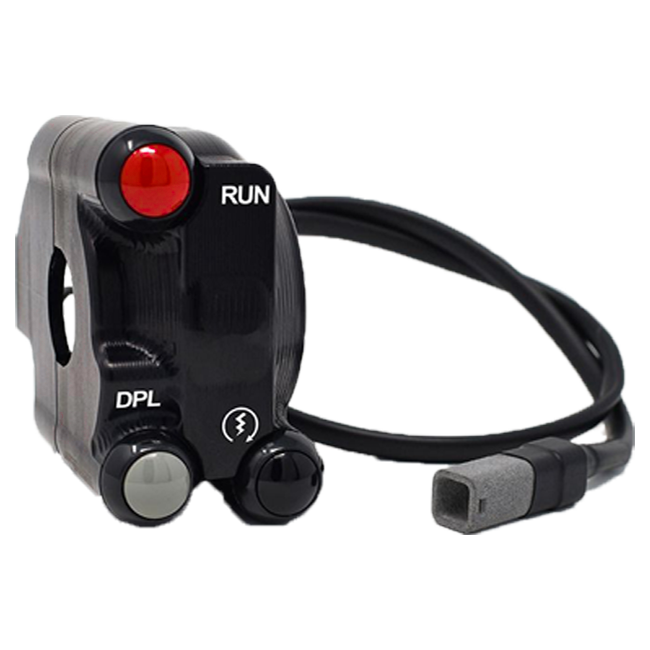 Plastika plina s prekidačem na upravljaču JetPrime Ducati Panigale V4/S (18-24) JP ACC 020 