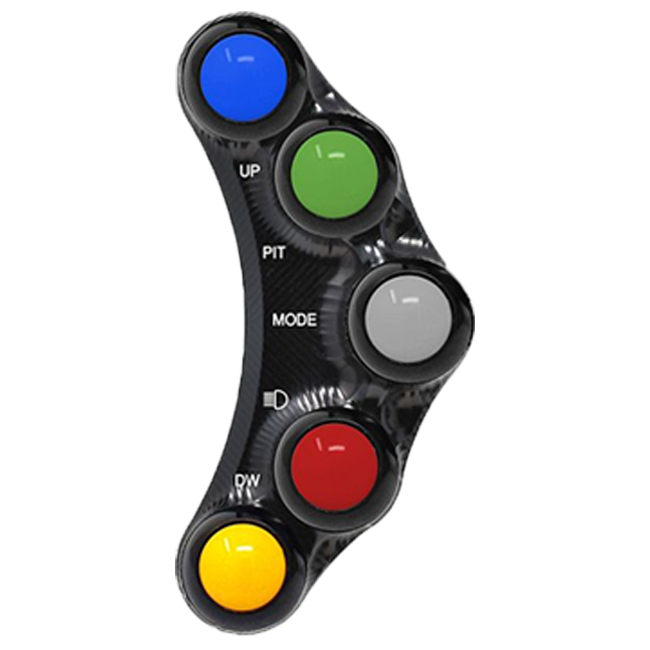 Race lijevi prekidač upravljača JetPrime Suzuki GSX-R 1000 (17-23) JP PLSR 011 