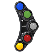 Upravljački prekidač Street lijevi JetPrime Kawasaki ZX-10 R/RR (16-20) JP PLS 004 