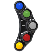 Upravljački prekidač lijevi JetPrime za Ducati Panigale 1299/S (15-18) JP PLS 005 