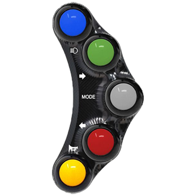 Upravljački prekidač lijevi JetPrime Yamaha YZF-R6 RJ27 (17-26) JP PLS 013 