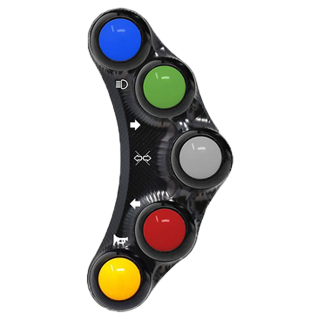 Upravljački prekidač lijevo JetPrime za BMW S1000RR (09-14) JP PLS 028 