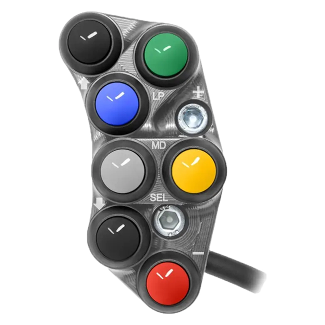 Prekidač upravljača Race lijevi JetPrime Ducati Panigale V4/S/R (18-24) JP PSR DU020 