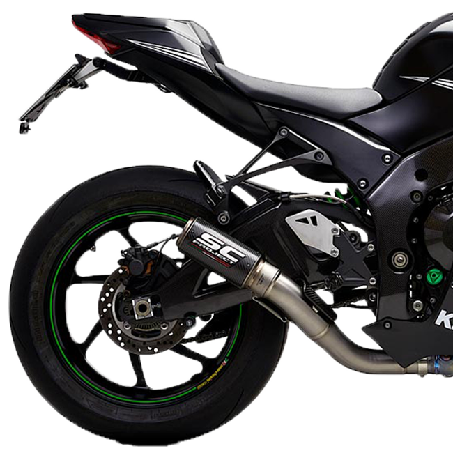 SC-Project Slip-On CR-T + KAT zamjensko cijev Kawasaki ZX-10 R/RR (16-20) K22A-DET36 
