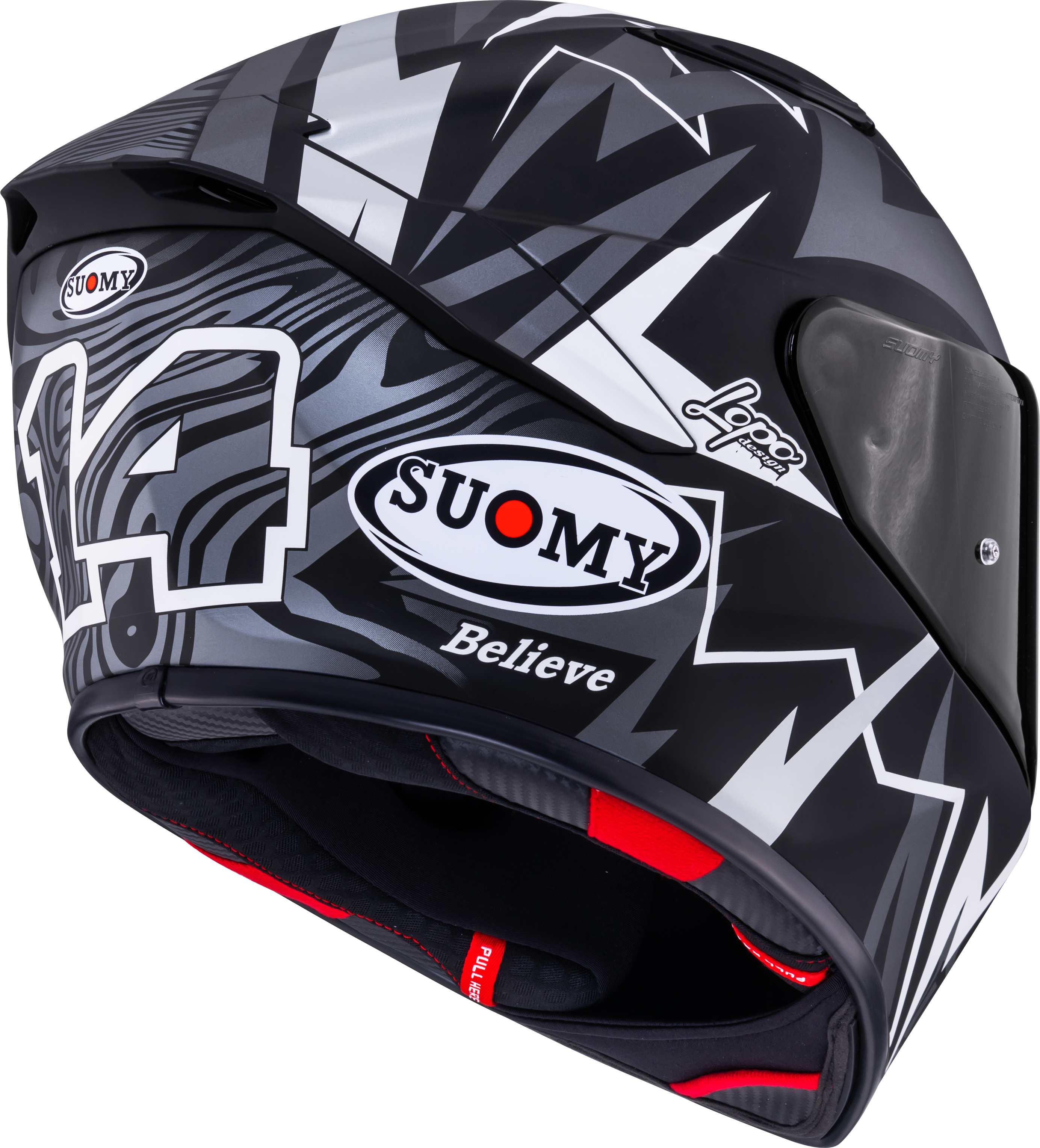 Suomy Track-1 kaciga Matt Sam Lowes Replica 2025 Zimska edicija K6T10021 