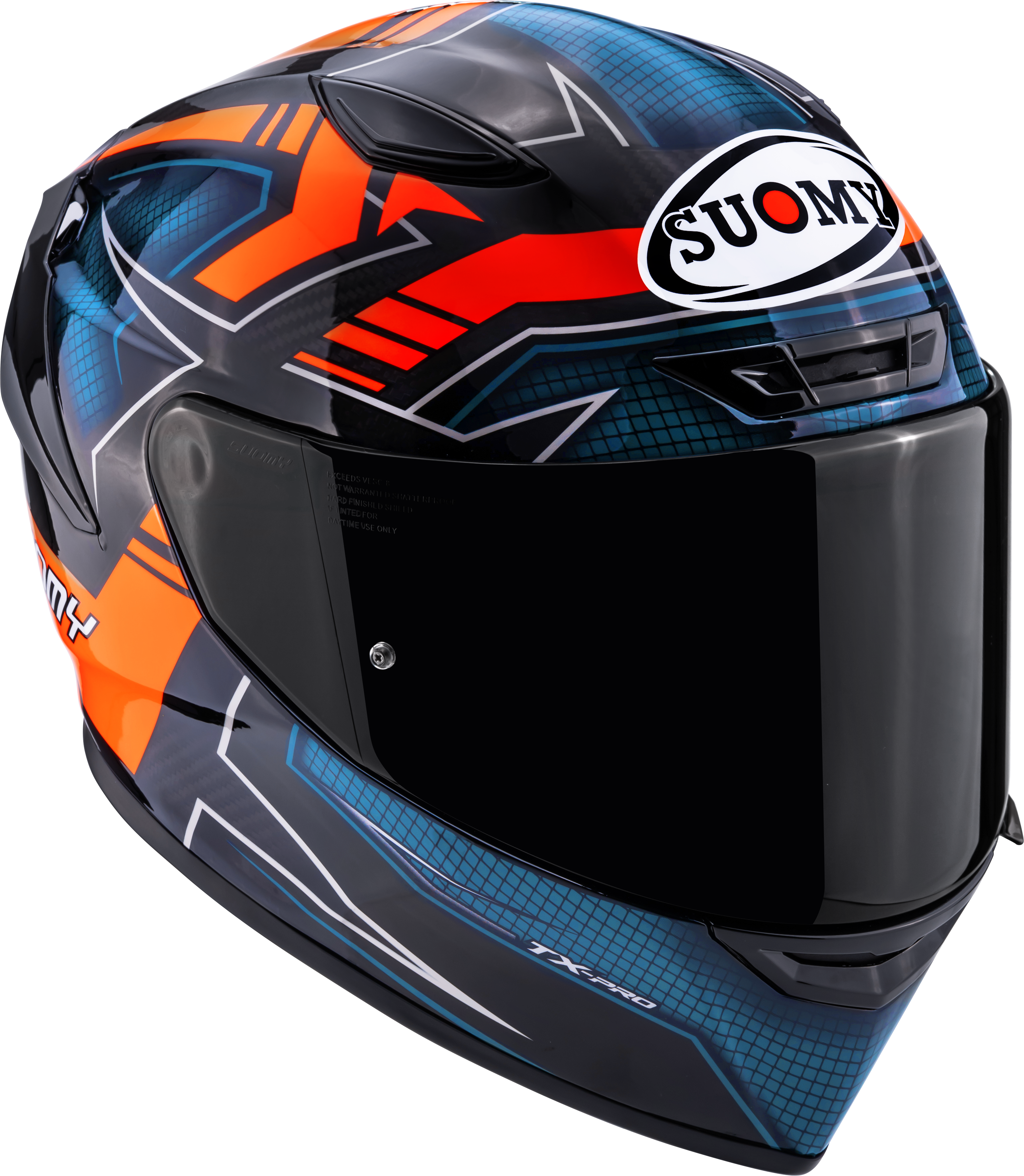 Suomy TX-Pro kaciga Flawless Orange K6TX0015 
