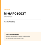 Akrapovic Schalldämpfer Yamaha R6 (24-24) M-HAP01003T — Platzhalter, kein Herstellerfoto verfügbar