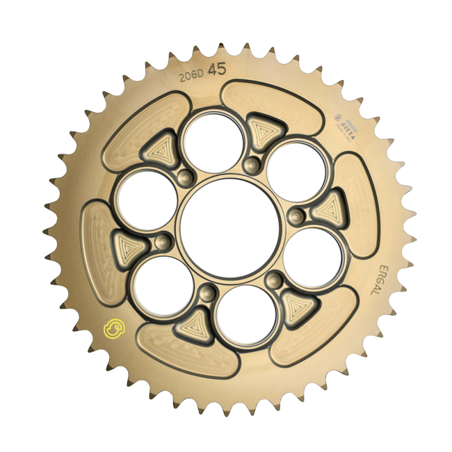 Sitta aluminijski lančanik Ducati Panigale 1299/S (15-18) (206D) – 37-46 zuba, 520/525 razmak 