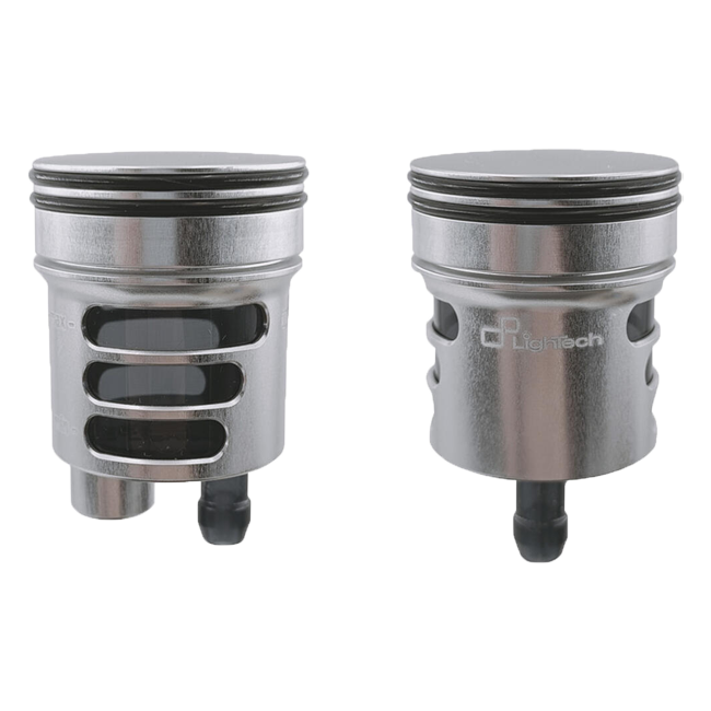 LighTech spremnik za ulje kočnice i spojke 16 cm³ – CNC aluminij, obojen | Univerzalni spremnik za motocikle 