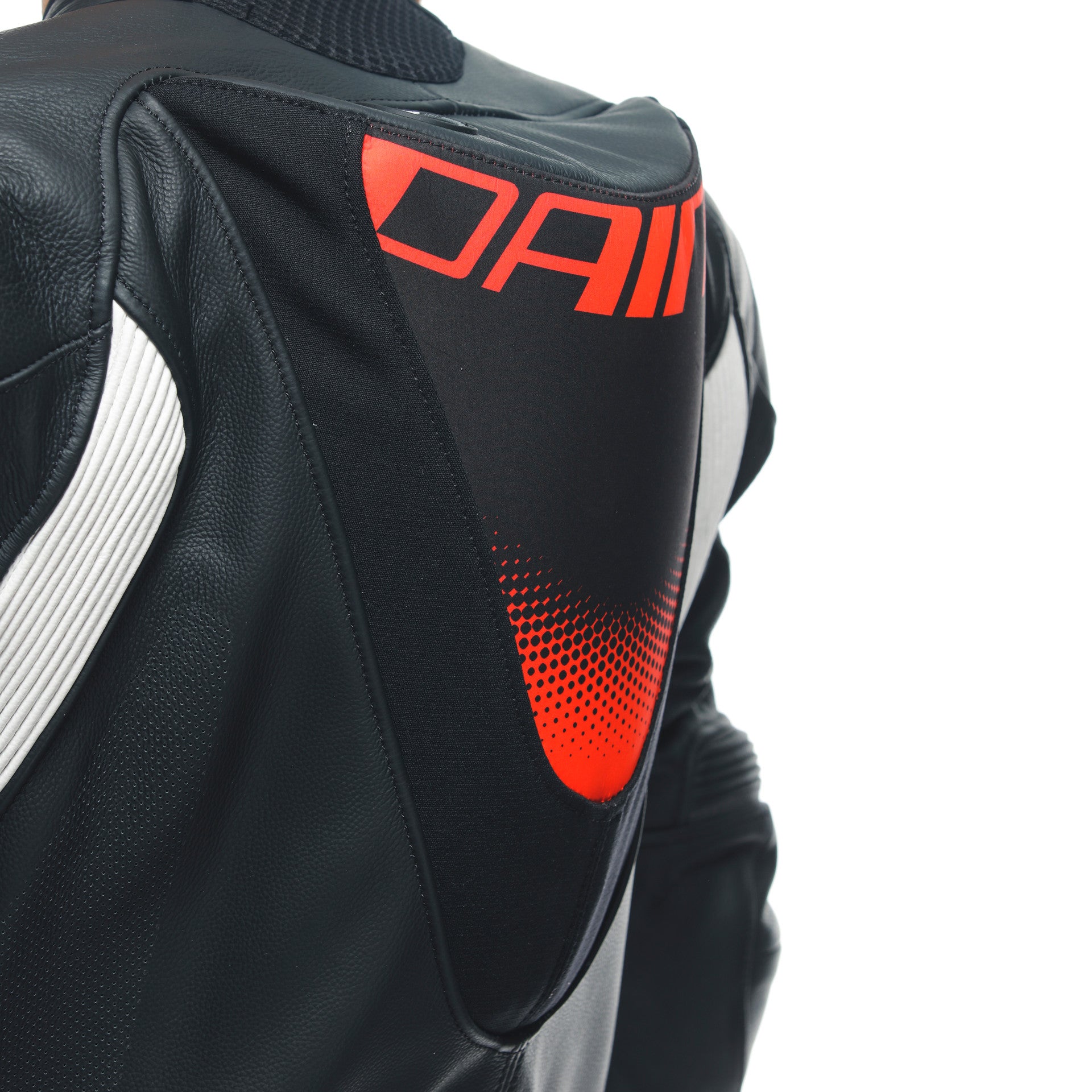Dainese Grobnik Lady Kombinezon Kožno odijelo – Perforirani trkaći odijelo | Žene | Bijela/Crvena 