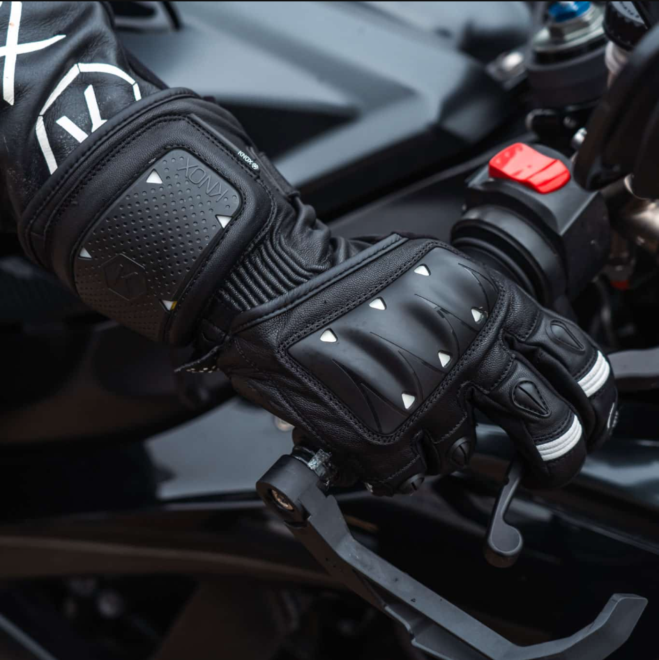 Knox Oulton MK2 Sport kožne rukavice | Muškarci | Crno/Bijelo | 1011352160050 