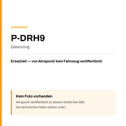 Akrapovic Distanzring P-DRH9 — Platzhalter, kein Herstellerfoto verfügbar