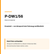 Akrapovic Dämmmaterial P-DW1/56 — Platzhalter, kein Herstellerfoto verfügbar