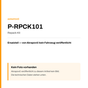 Akrapovic Repack-Kit P-RPCK101 — Platzhalter, kein Herstellerfoto verfügbar