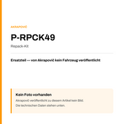 Akrapovic Repack-Kit P-RPCK49 — Platzhalter, kein Herstellerfoto verfügbar