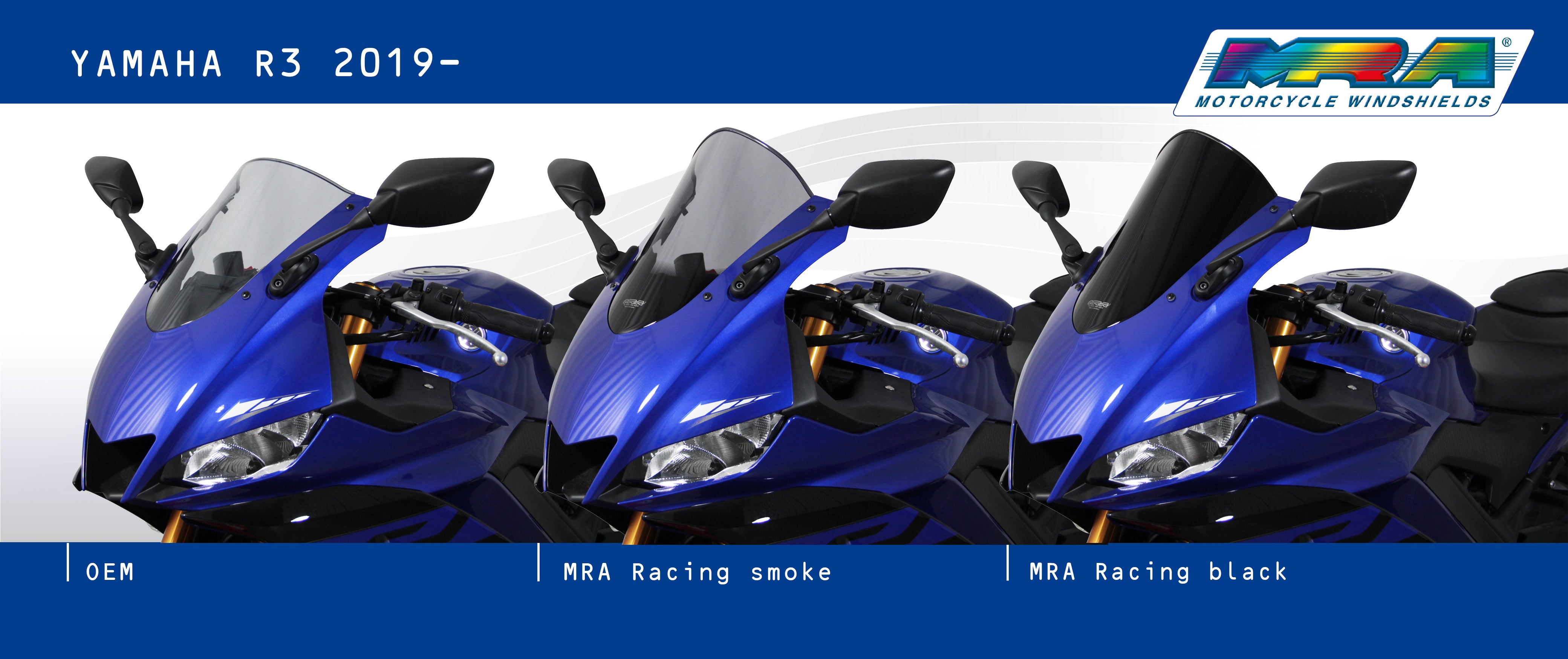 MRA R Racing vjetrobran Yamaha YZF-R3 (19-25) 