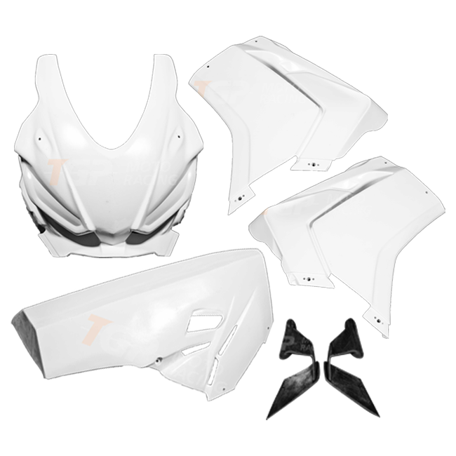 Prednja trkaća karoserija od staklenih vlakana Set PlasticBike Aprilia RSV4/RR/1100 Factory (25-26) 